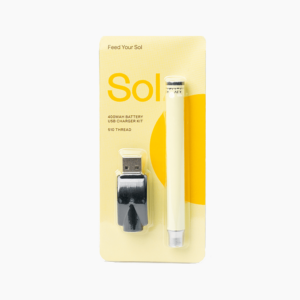 Sol – 400 mAh Vape Battery (510 thread) | Budderweeds Canada