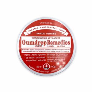 Gumdrop Remedies – Nordic Berries – 500mg CBD | Budderweeds Canada