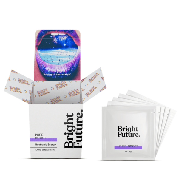 Bright Future – Nootropic Energy Drink – Pure Boost – 100mg | Budderweeds Canada