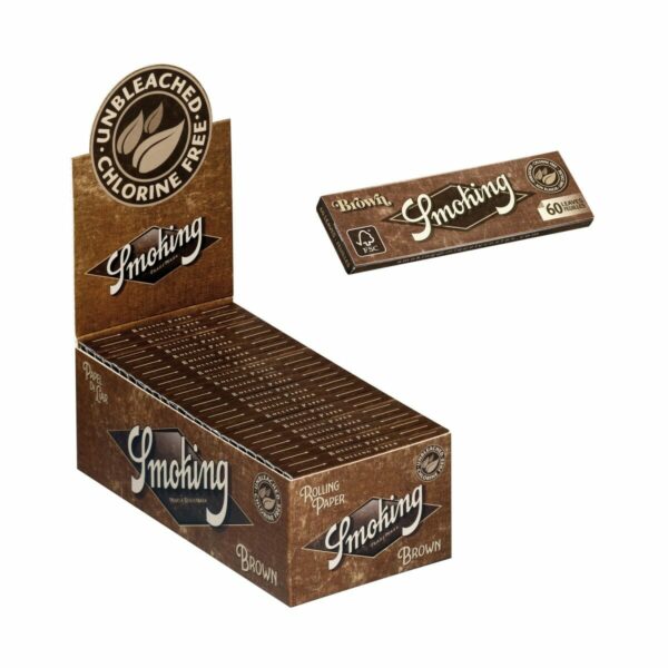 Smoking – Brown Rolling Paper – Single Wide Unbleached | Budderweeds Canada