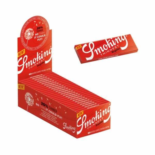 Smoking – Thinnest Rolling Paper – Single Wide | Budderweeds Canada