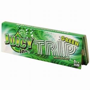 Juicy Jay’s – Hemp Papers (1.25 inch) – Green Trip | Budderweeds Canada